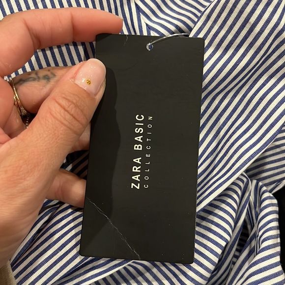 ZARA Wrap blouse with backless bow back - Picture 9 of 9